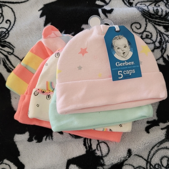 Gerber Other - NWT Gerber Baby Hats